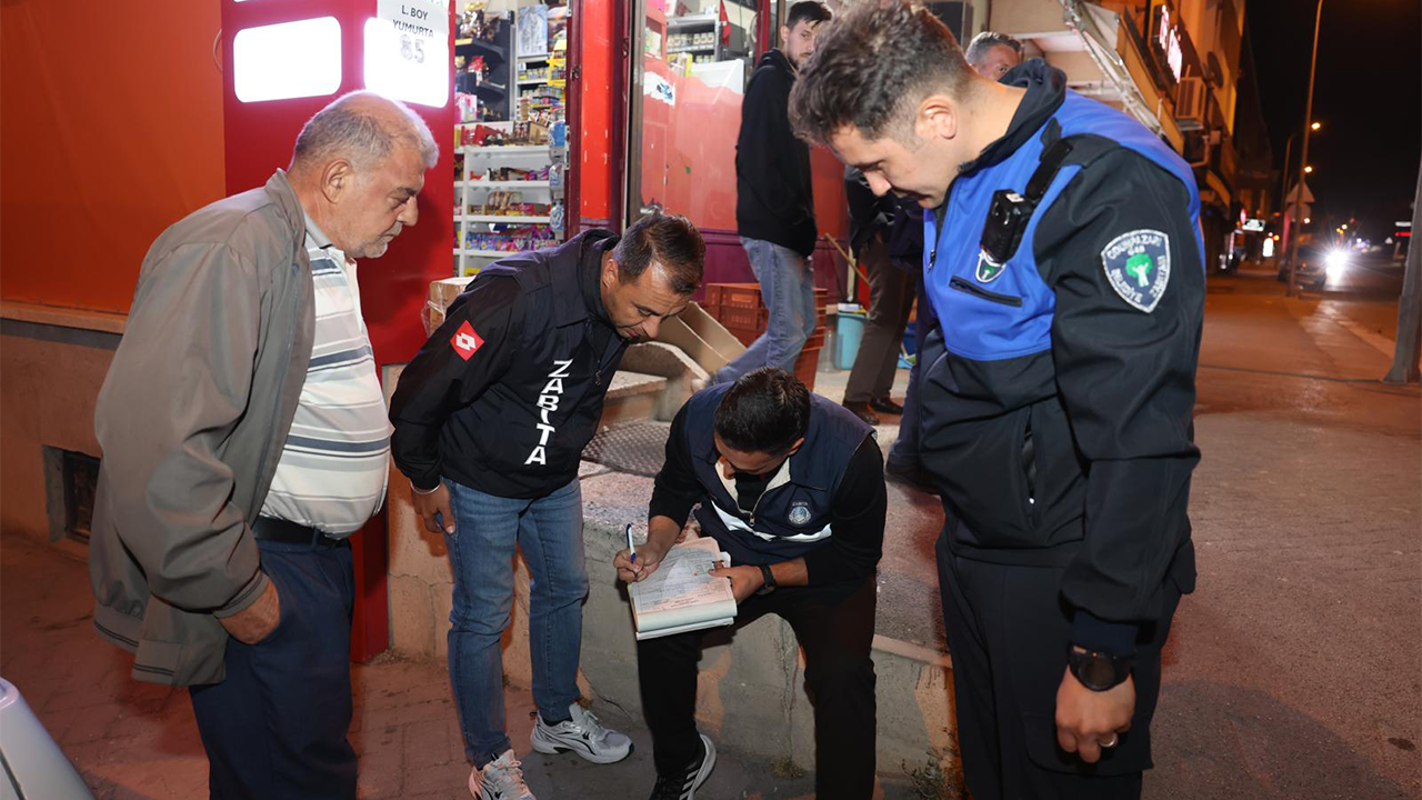 Birçok Satıcıya Idari Işlem Uygulandı