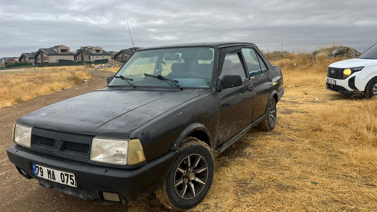 Çalınan Araç Kısa Sürede Terk Edilmiş Halde Bulundu