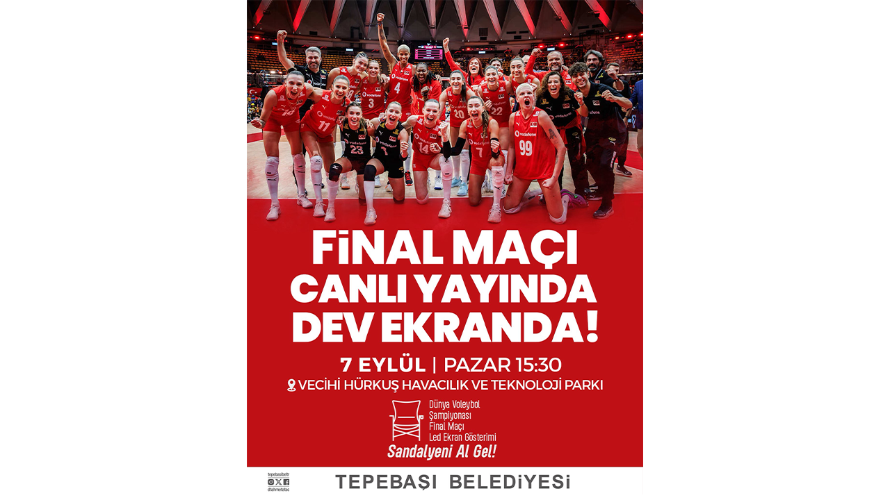 Eskişehir Dev Ekranda Voleybol Maçı Etkinliği