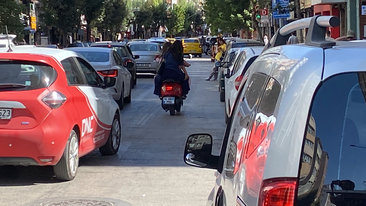 Eskişehir Trafiğinde Riskli Anlar