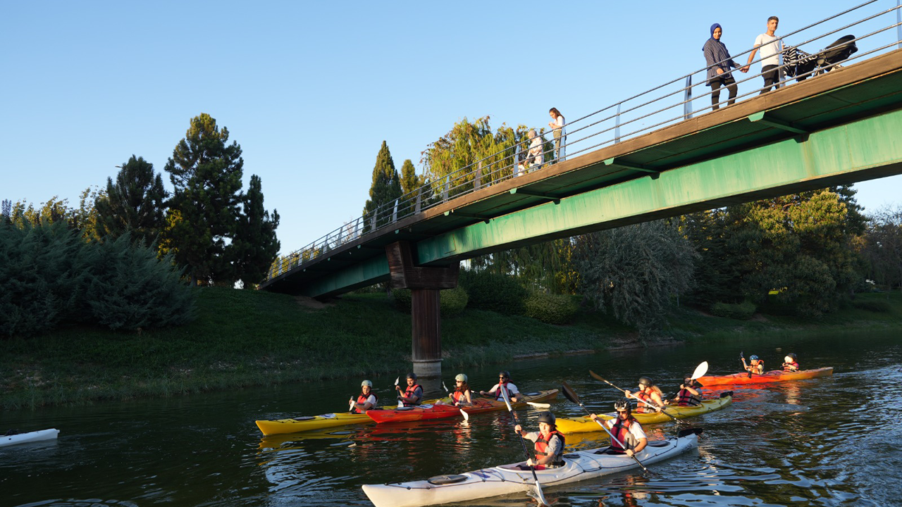 Eskişehir'de Deniz Kanosu Eğitimleri Başladı