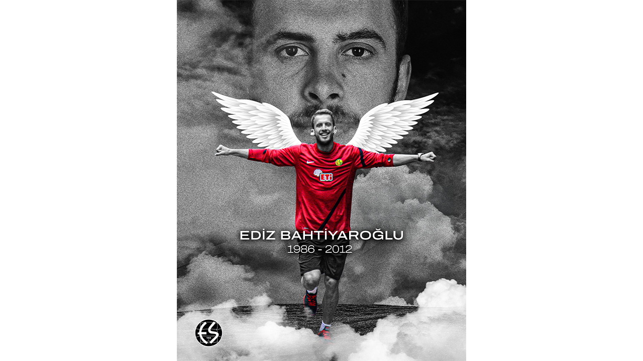 Eskişehirspor'un Ediz Bahtiyaroğlu Paylaşımı