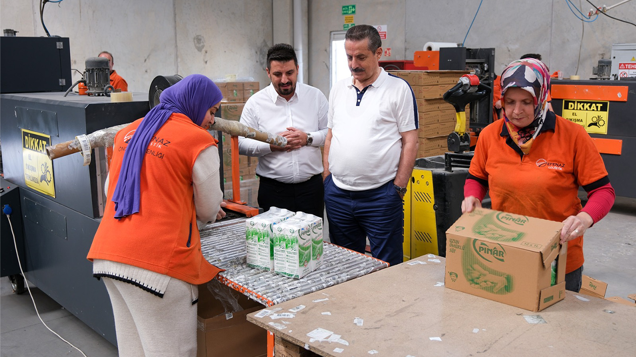 Faruk Çelik'ten Efenaz Lojistik'e Ziyaret