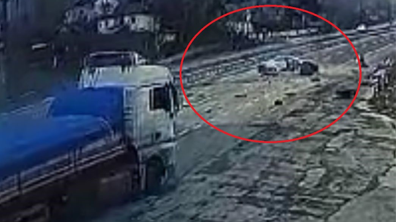 Feci Kaza Kameralara Yansıdı