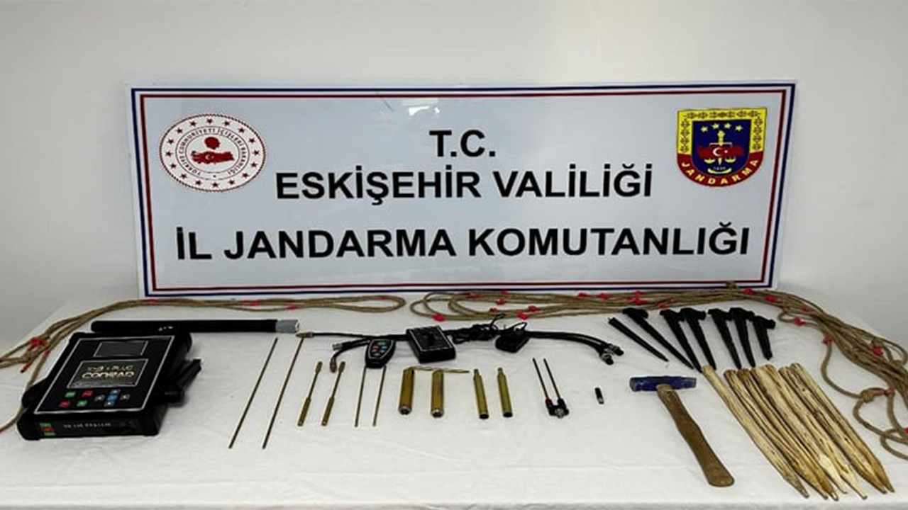 Jandarma Tarafından Ele Geçirilen Malzemeler