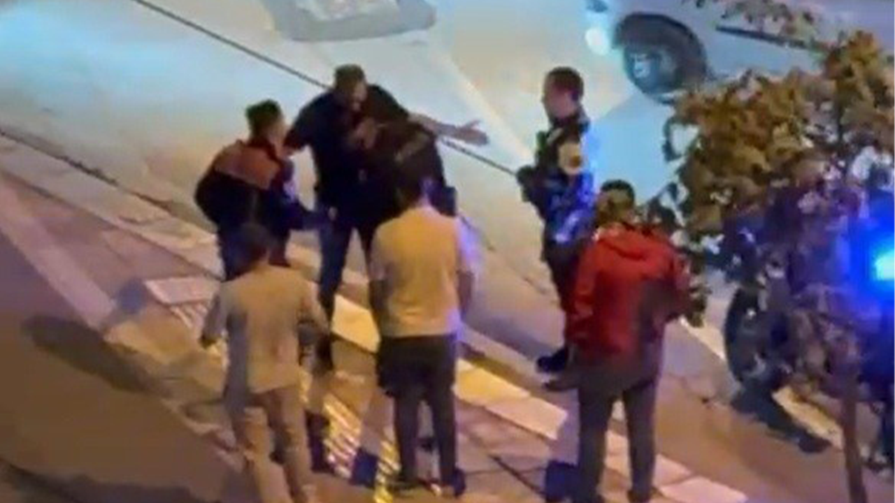 Polis Ekipleri Şahsa Müdahale Etti