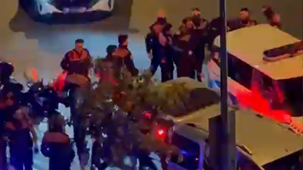 Polisle Şahıs Arasında Gerginlik Yaşandı