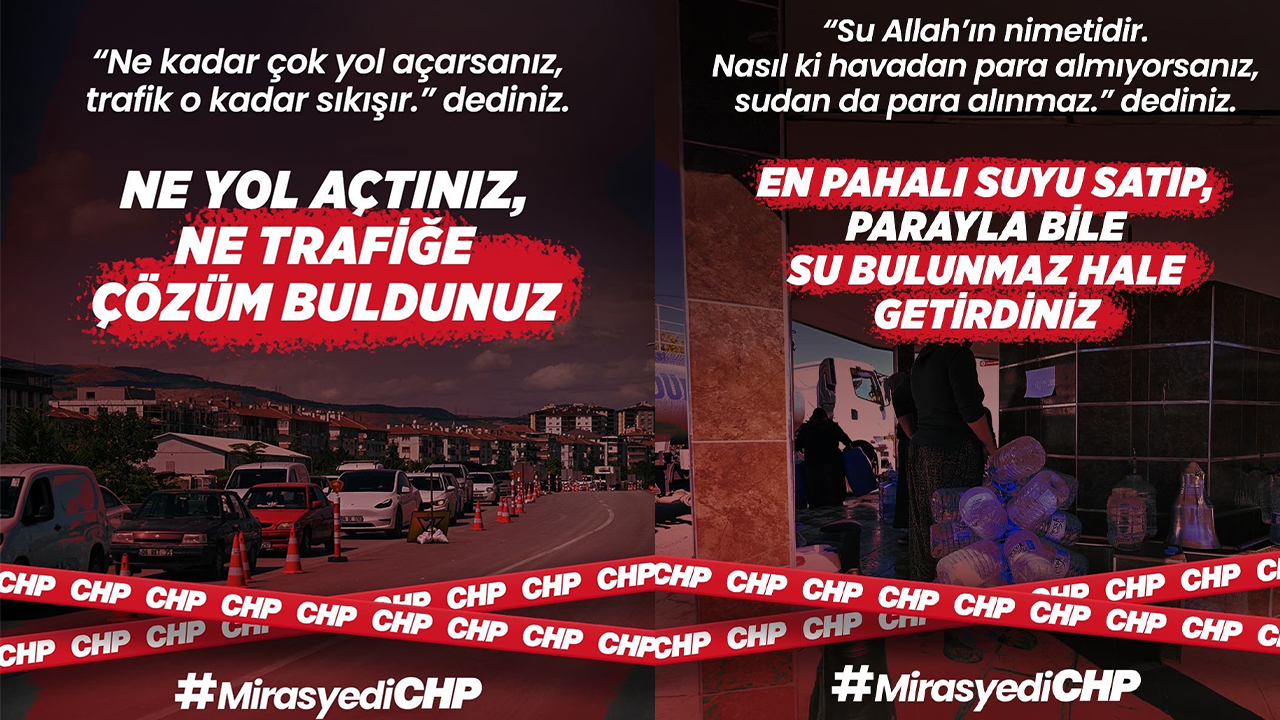 Ak Parti Eskişehir'den Belediyeye Su Ve Trafik Tepkisi