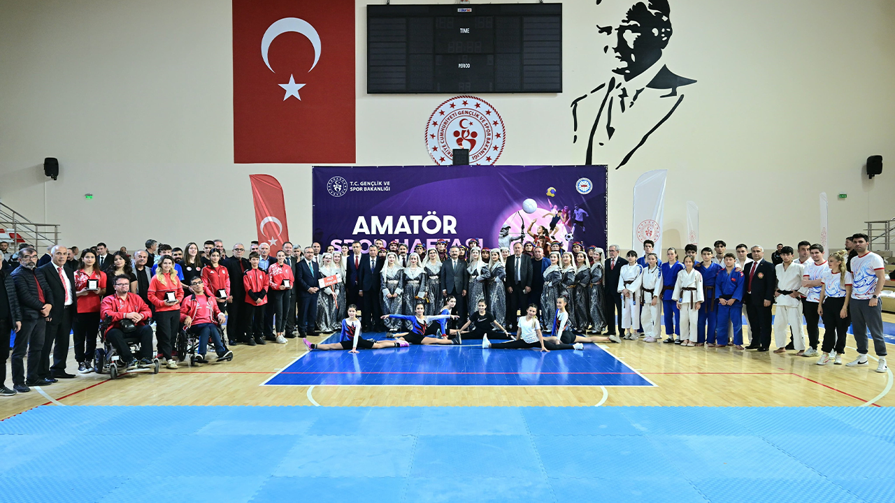 Amatör Spor Haftası Açılışından Kareler