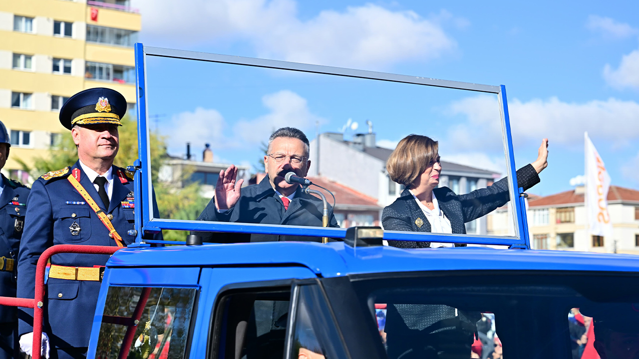 Cumhuriyet Bayramı Geçit Töreninden Renkli Kareler