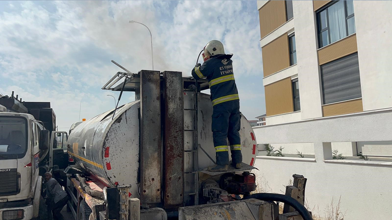 Ekiplerden Yangına Hızlı Müdahele
