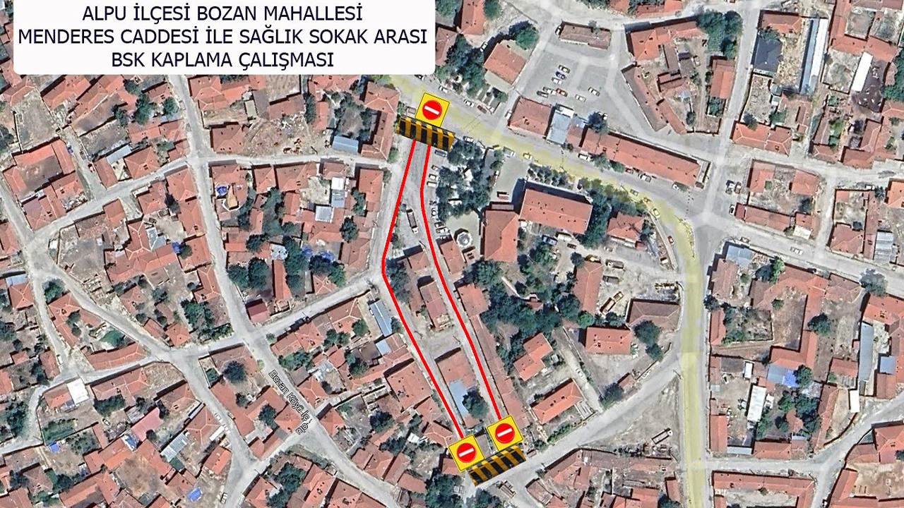 Eskişehir Alpu Yol Çalışması