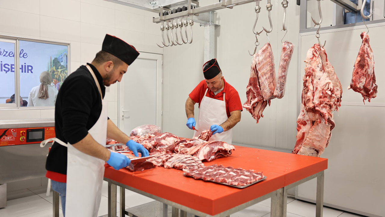 Halk Et Marketler Için Hazırlanan Etler