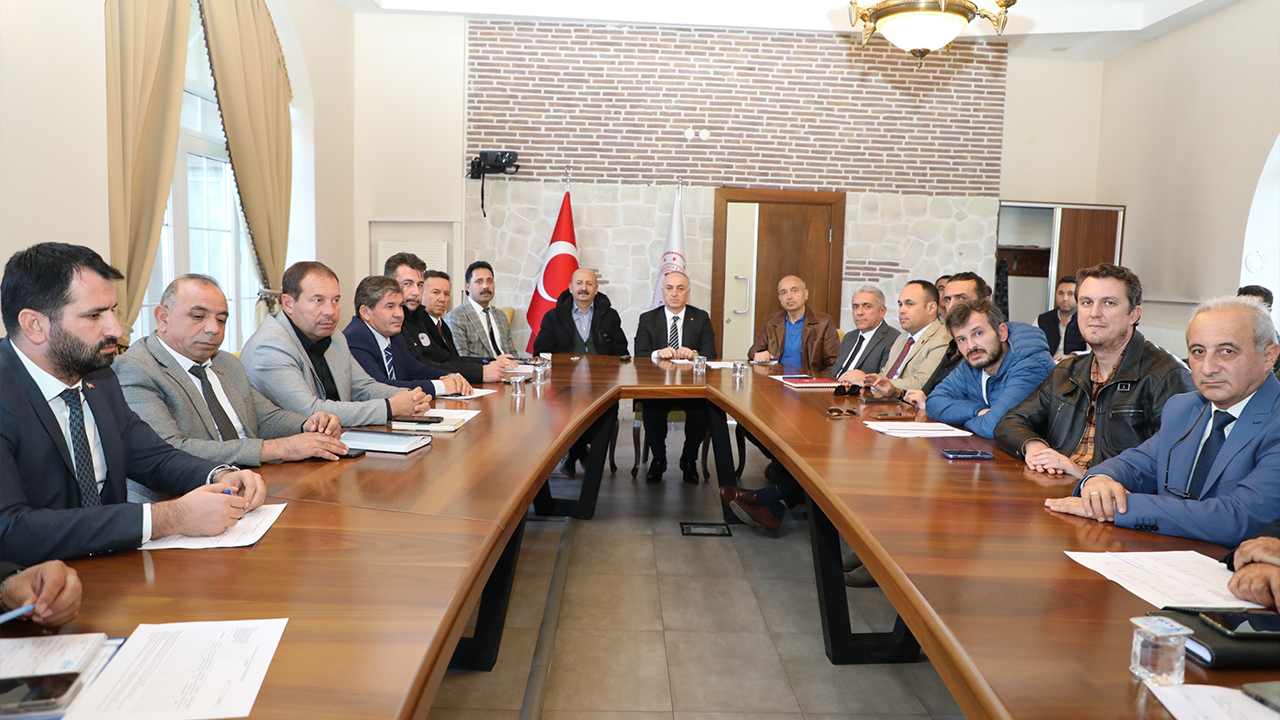 Il Tarım Müdürlüğünde Toplantı Gerçekleştirildi