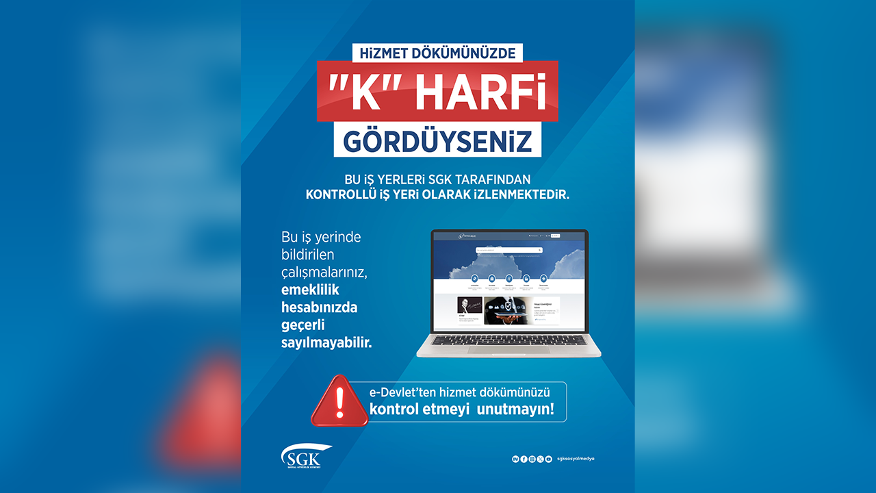 Sgk Tarafından Uyarı Yapıldı