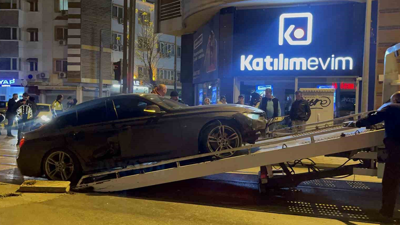 Şahsın Aracı olay yerinden Çekildi