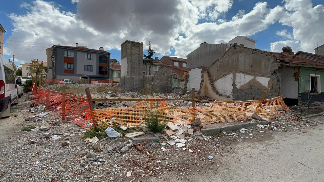 Yıklan Caminin Bulunduğu Alan