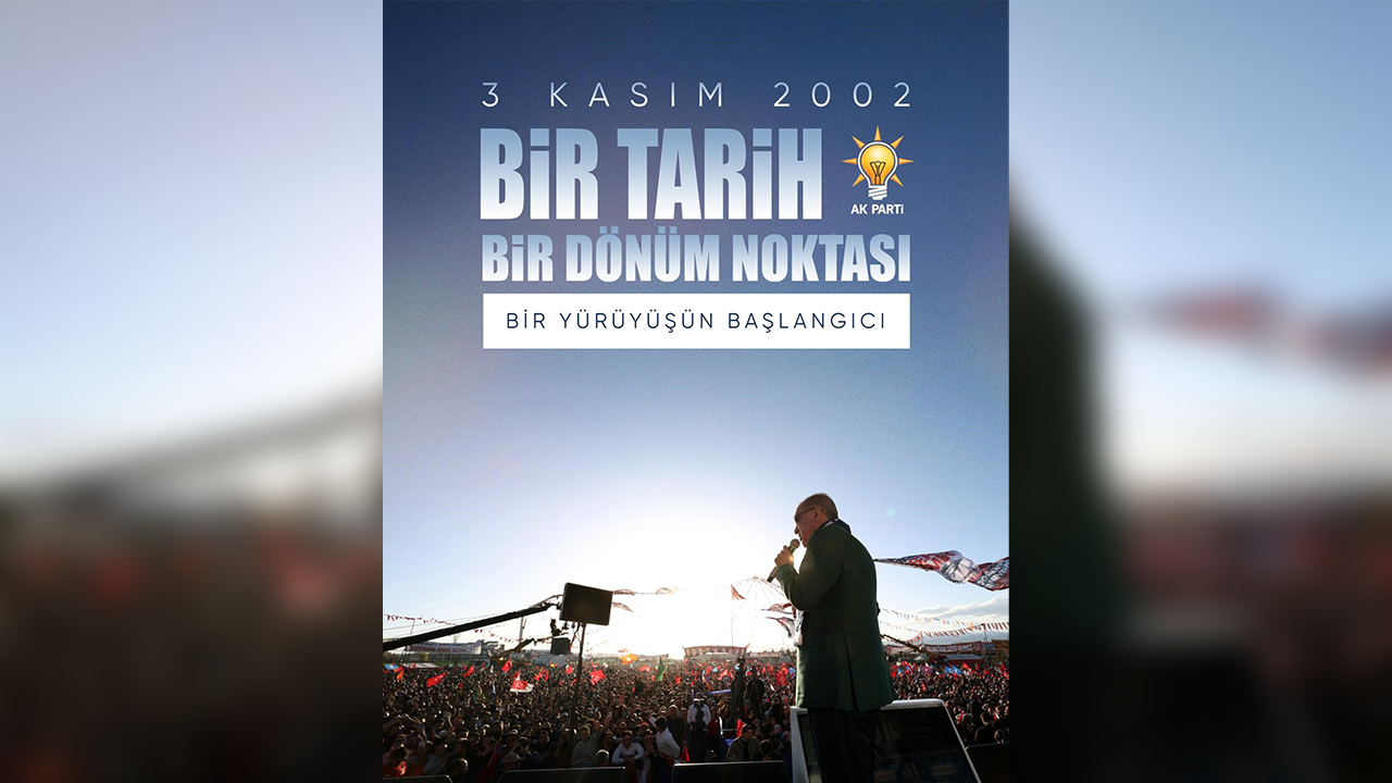 Ak Parti 3 Kasım Paylaşımı