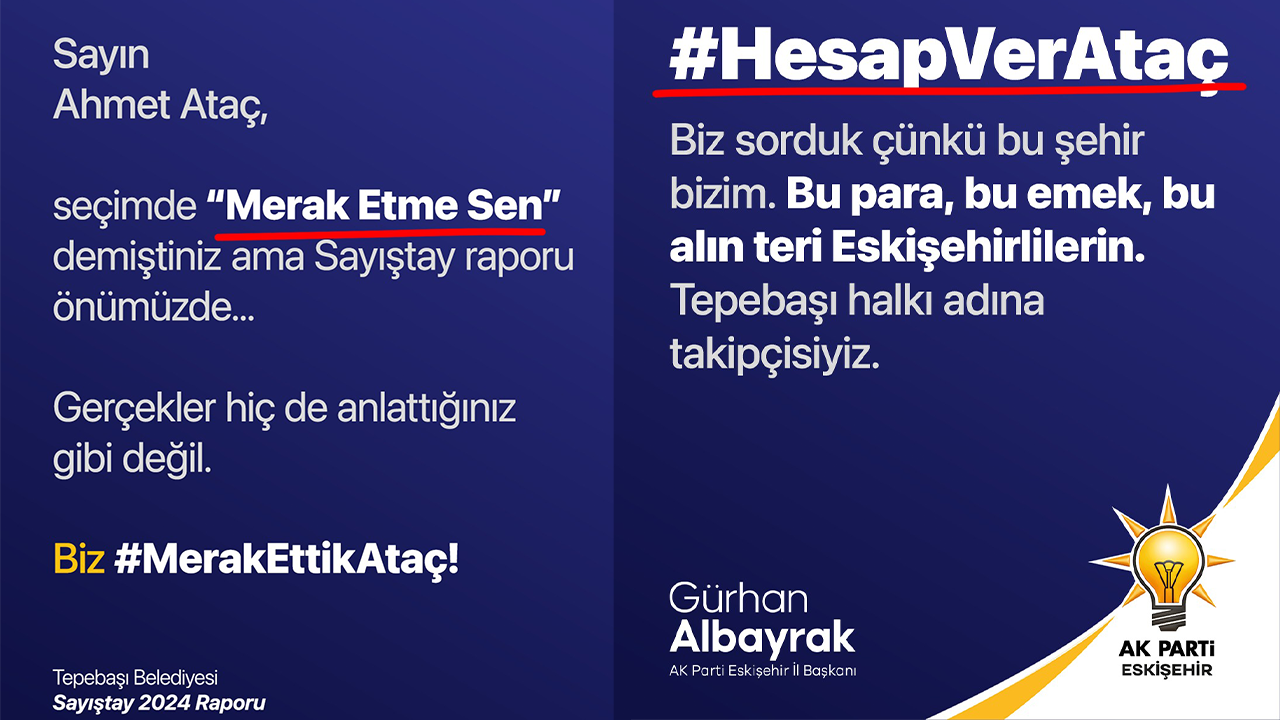 Başkan Albayrak'tan önemli paylaşım