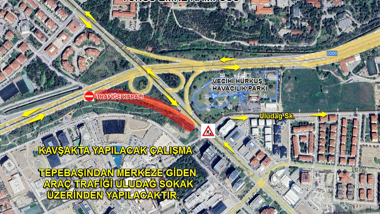 Kavşakta Yapılacak Çalışma