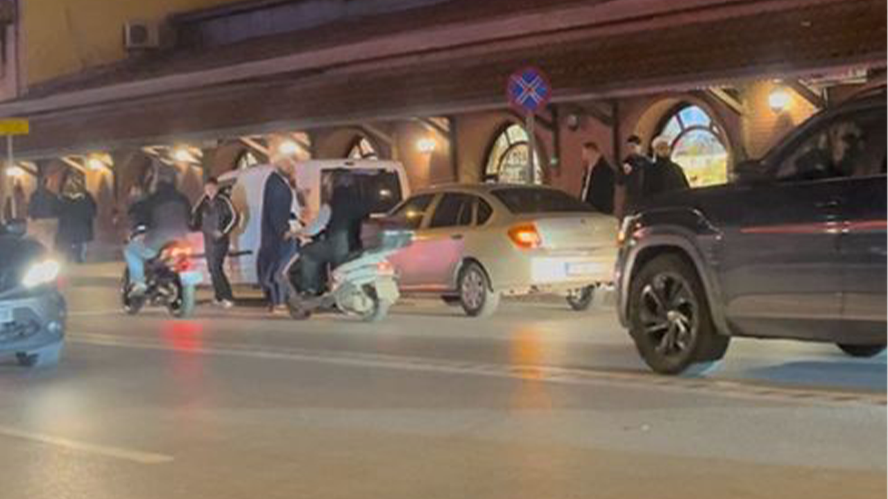 Kaza Sonrasında Gergin Anlar Yaşandı