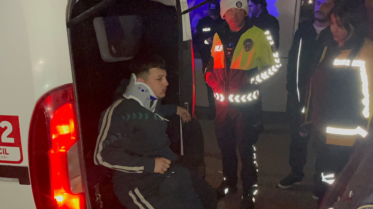 Motosiklet Sürücüsüne Işlem Yapıldı