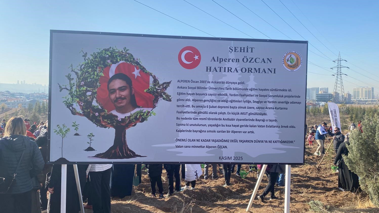 Şehit Alperen Özcan Hatıra Ormanı