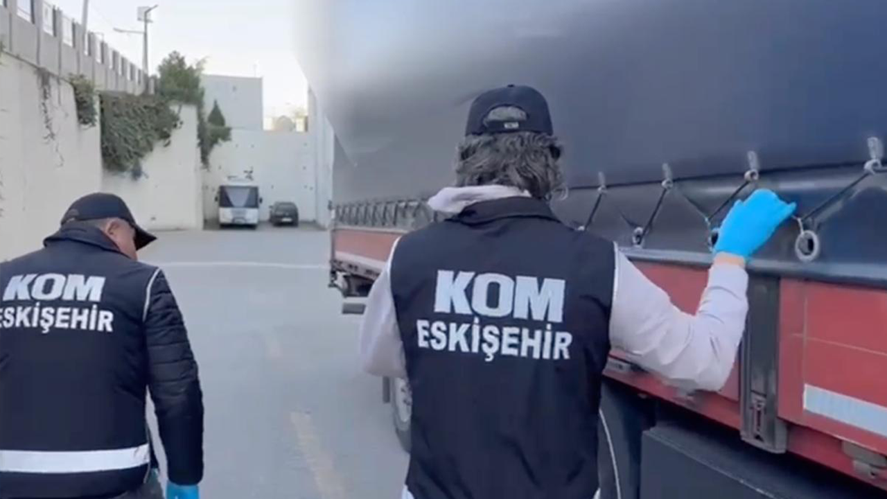 Şüpheli Tırda Aramalar Yapıldı