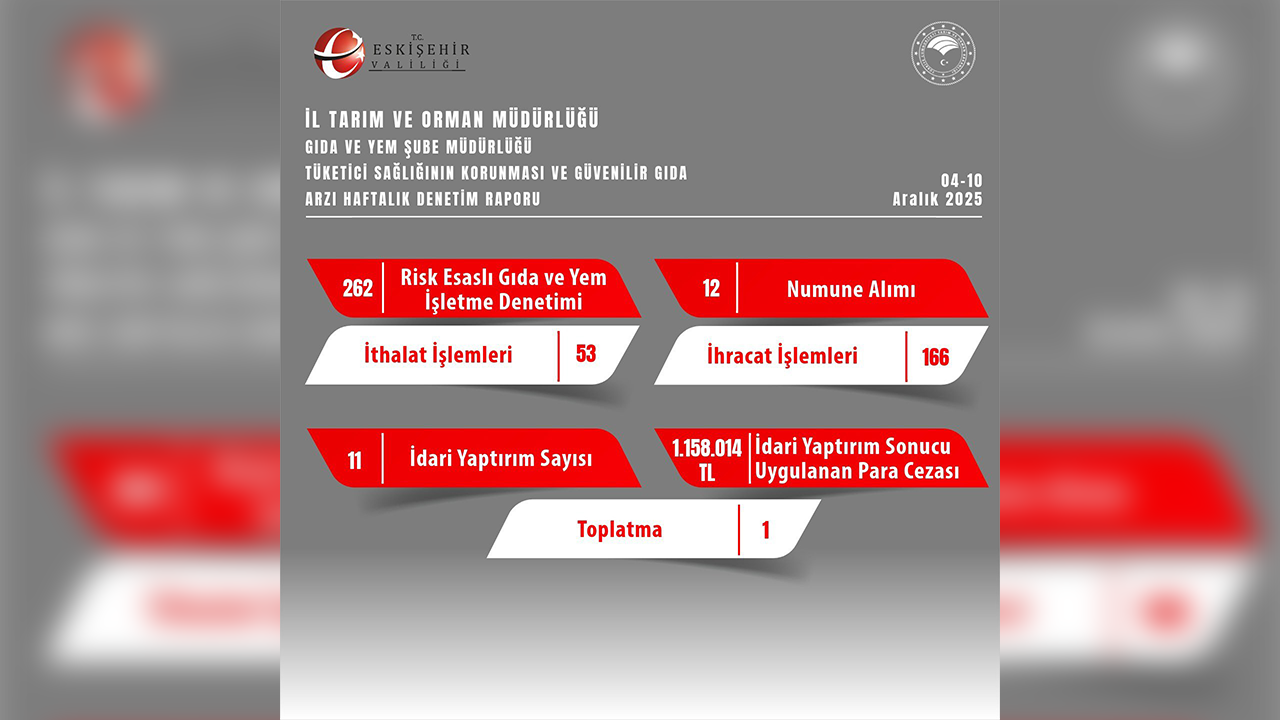 4, 10 Aralık Denetim Raporu