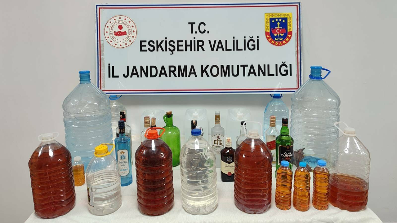 78 Litre Sahte Içki Ele Geçirildi