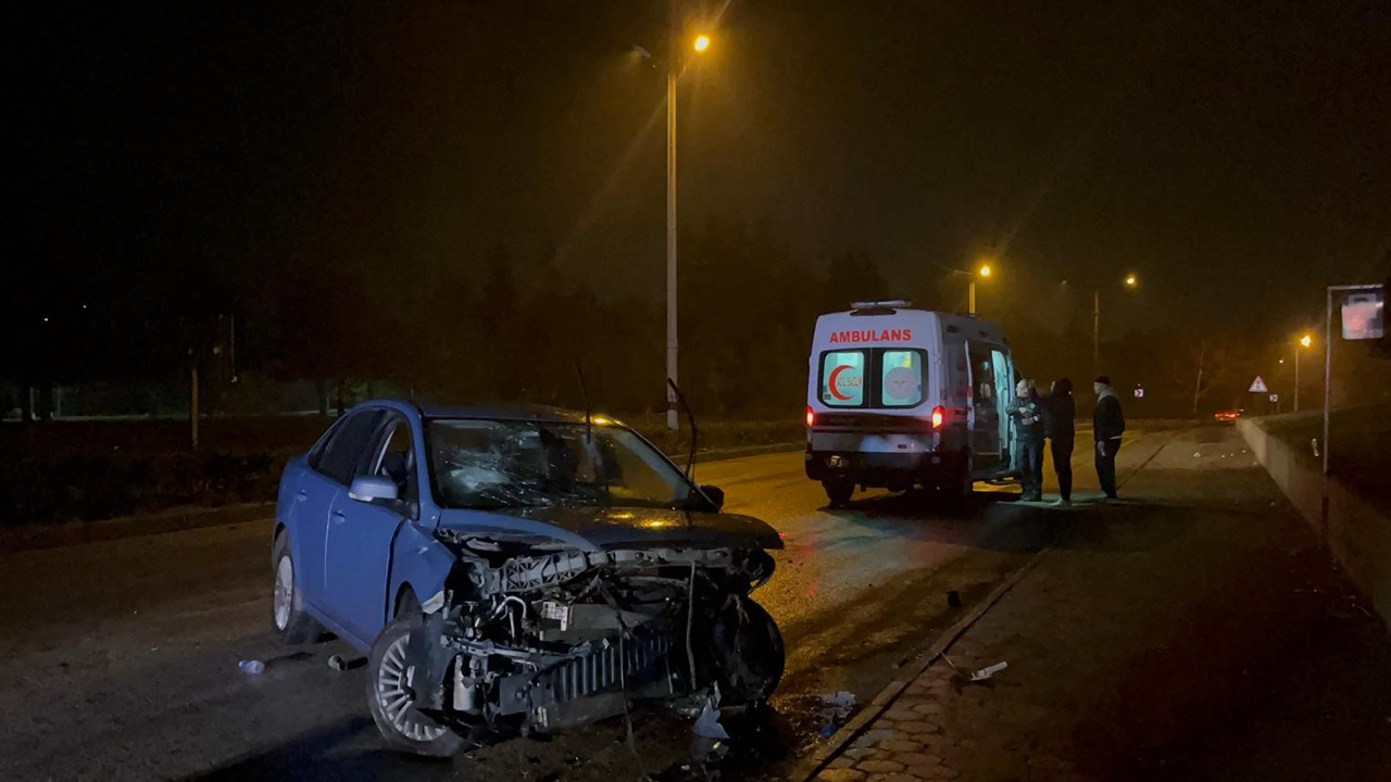 Aynı Yolda 4 Farklı Kaza Meydana Geldi