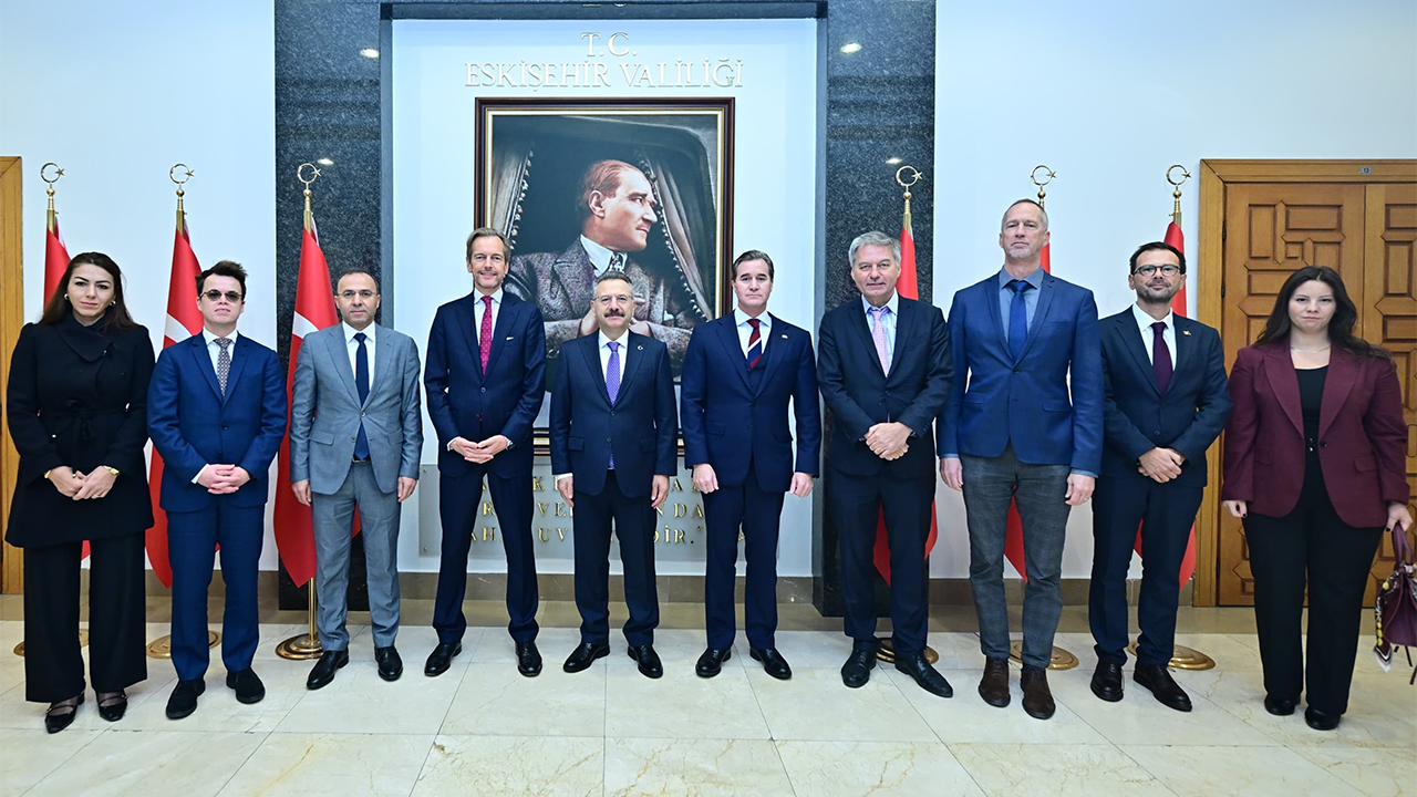 Büyükelçiden Vali Aksoy'a Ziyaret