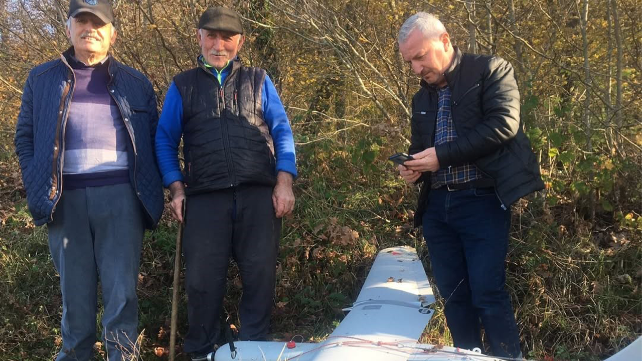 Düşen Iha Vatandaşlar Tarafından Bulundu