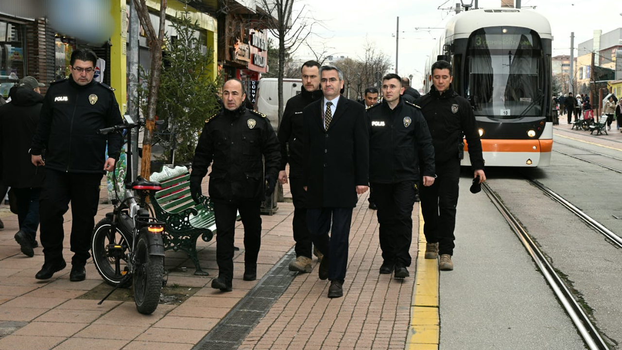 Eskişehir İl Emniyet Müdürü Yılmaz’dan Yılbaşı Denetimi!