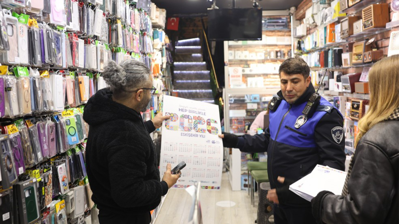 Esnaflara Yeni Yıl Ziyareti Yapıldı