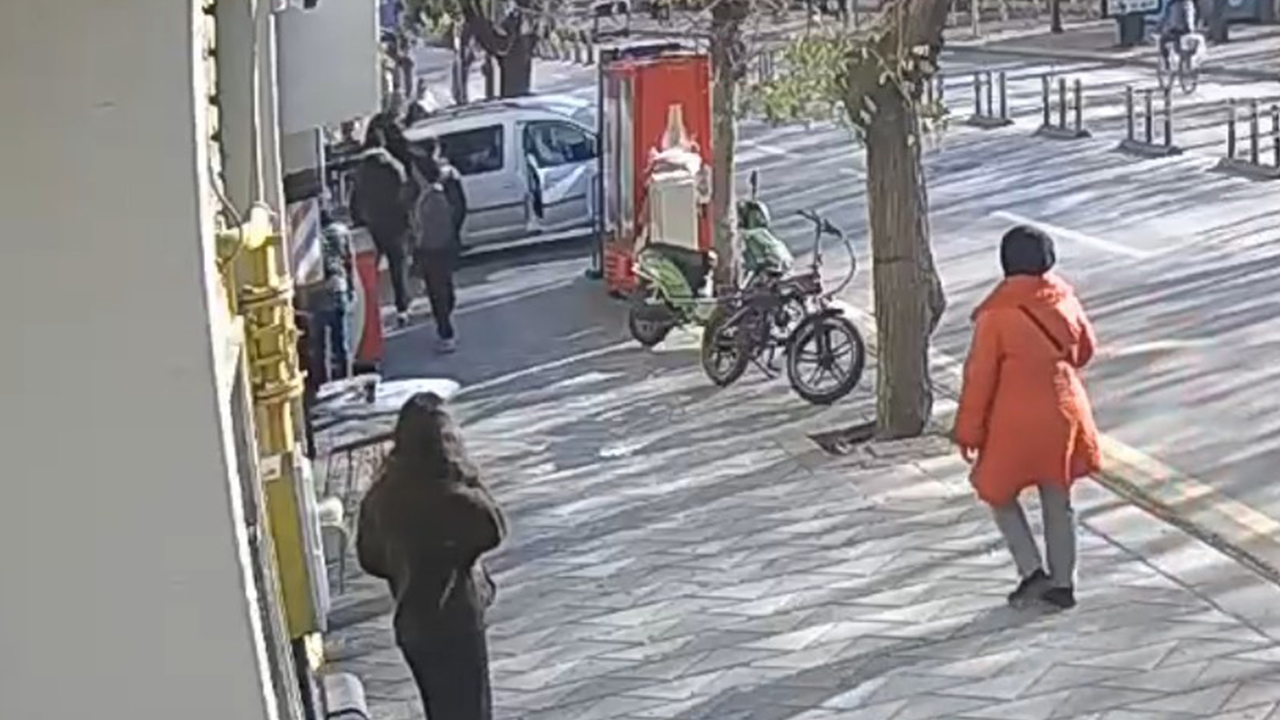 Kavgaya Dair Anlar Güvenlik Kamerasına Yansıdı