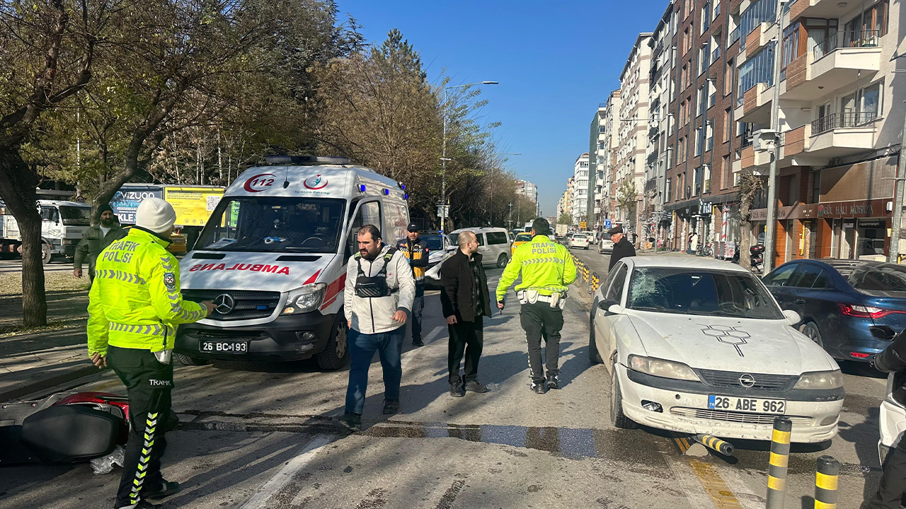 Kazada Sürücü Ağır Şekilde Yaralandı