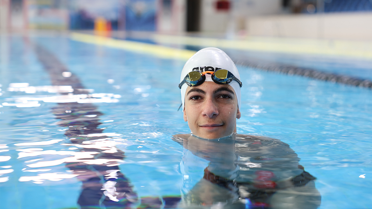 Milli Yüzücü Baran Doruk Yılmaz