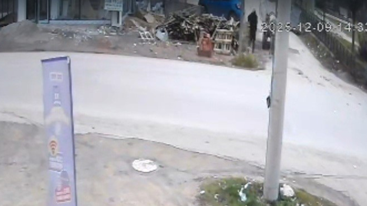 Olay Anı Kameralara Yansıdı