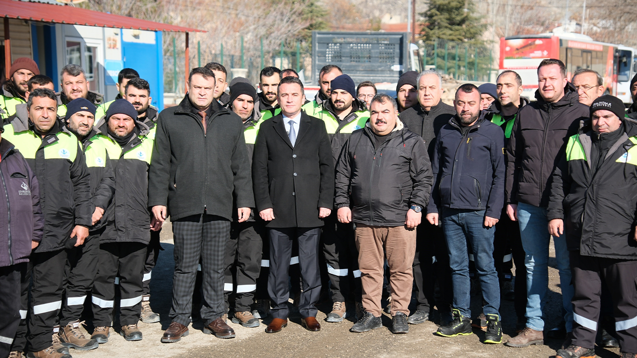 başkan dökmeci personeller ile bir araya geldi