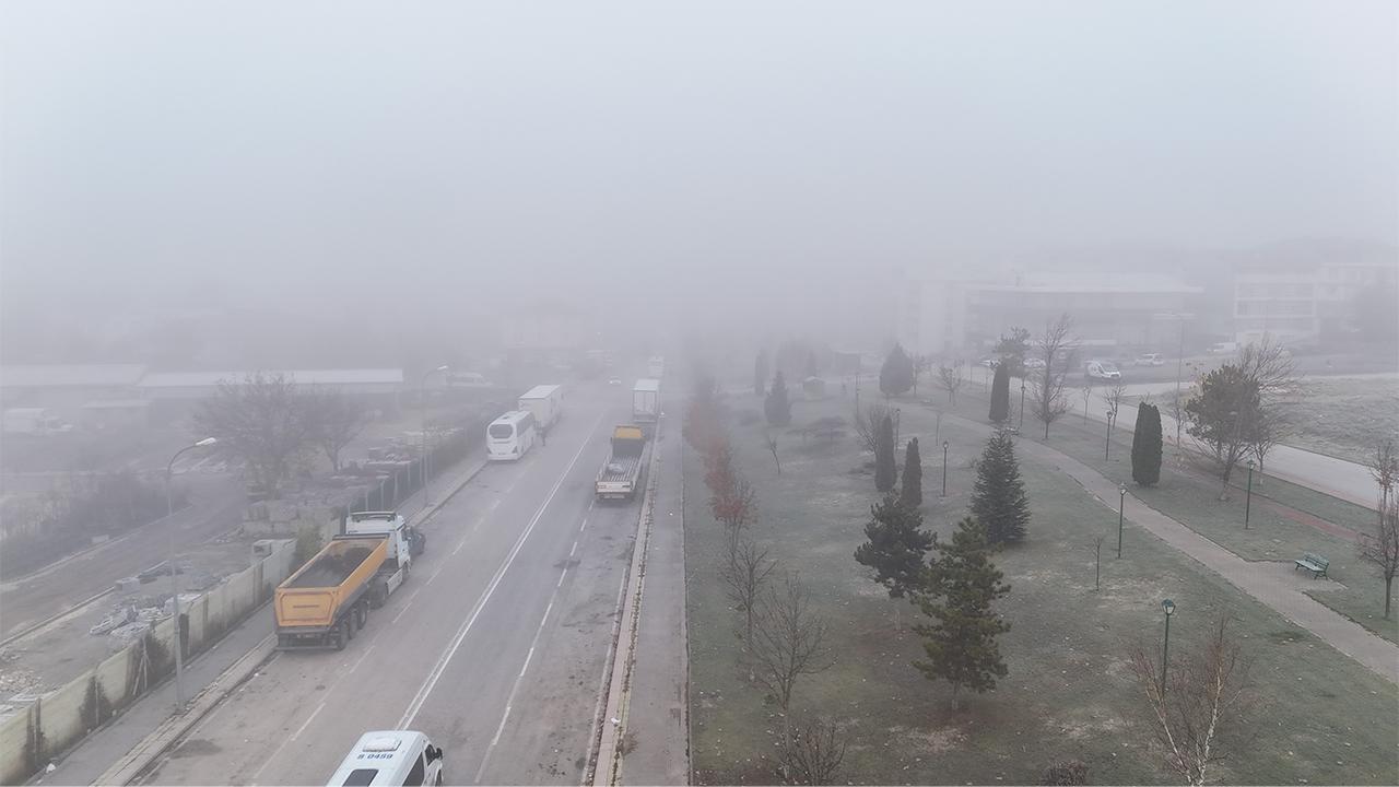 Sis Nedeniyle Görüş Mesafesi Düştü