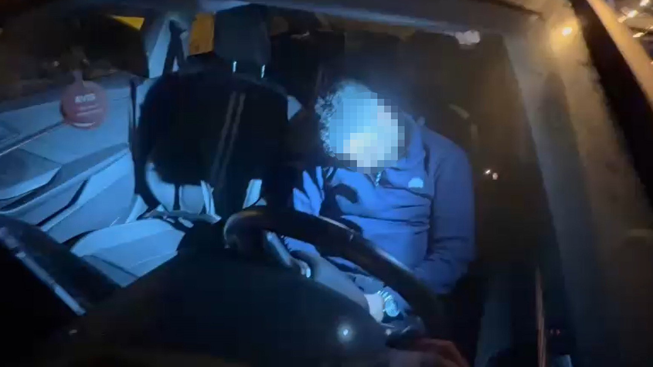 Sürücü Güçlükle Kendine Geldi