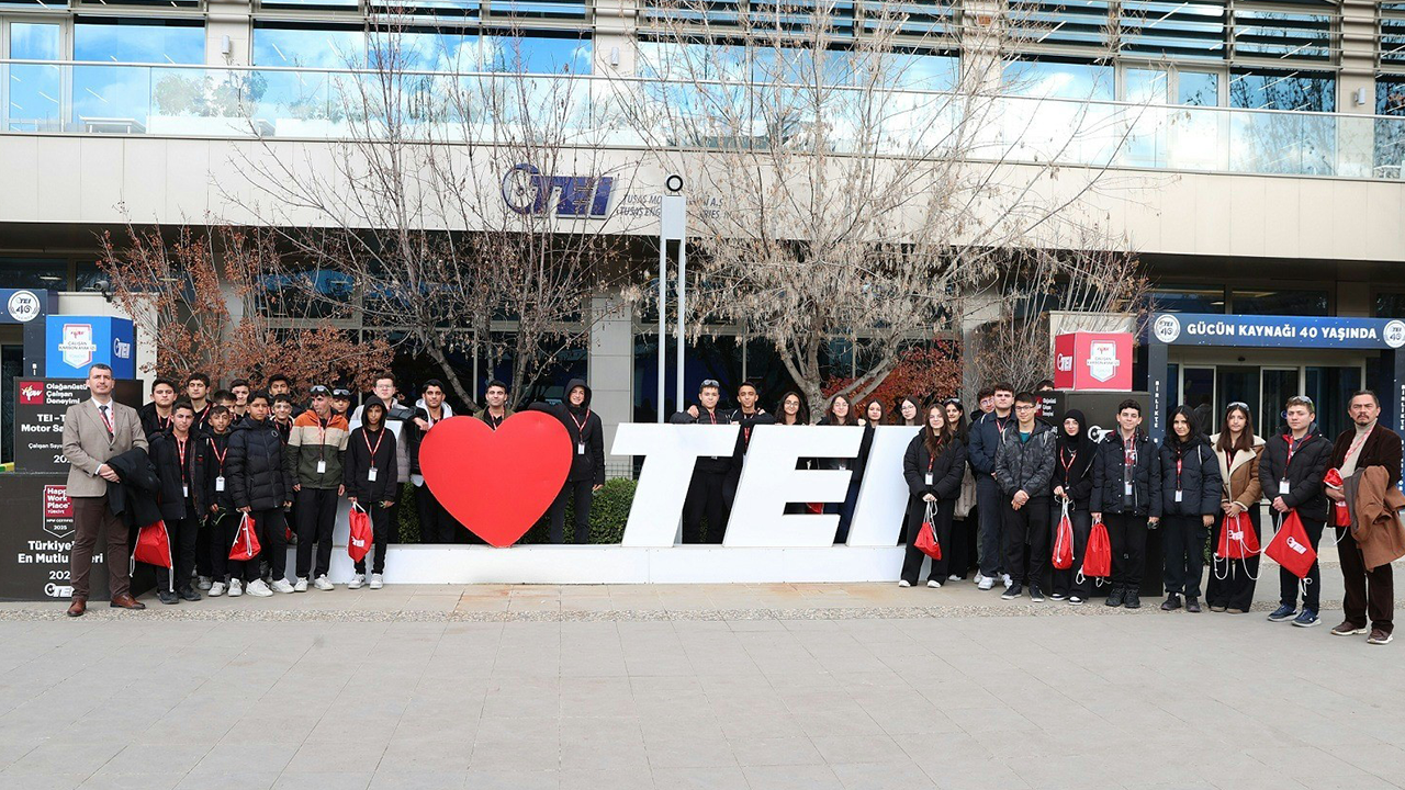 Tei Ziyaretine Geniş Katılım Gerçekleşti