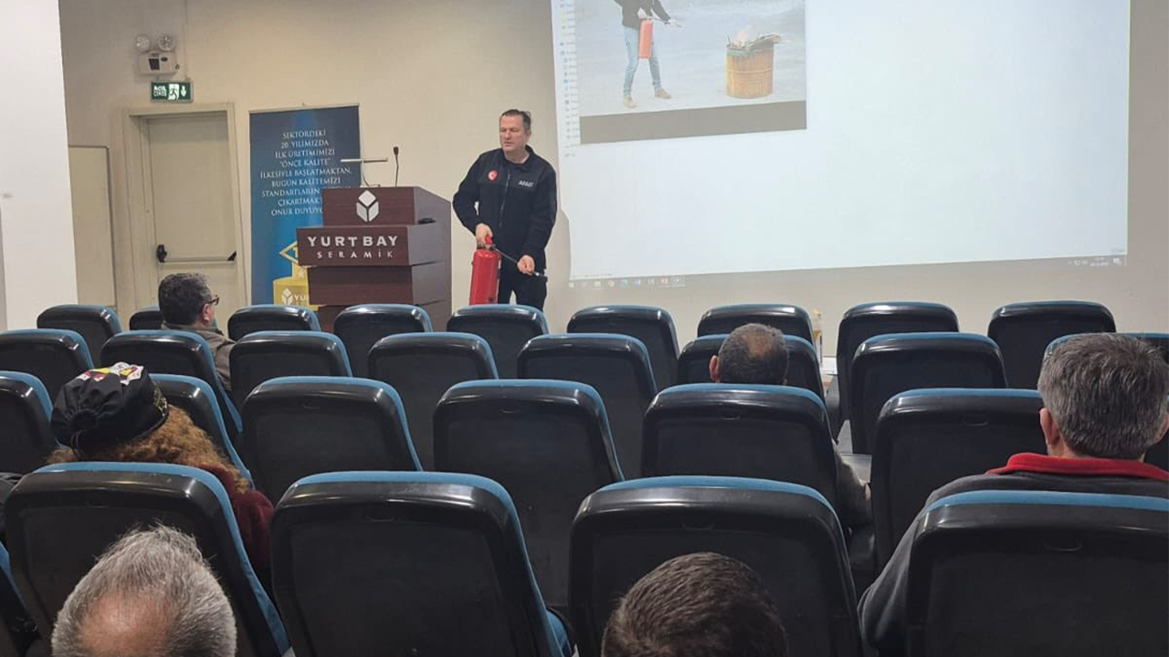 Yangın Farkındalık Eğitimi Yapıldı