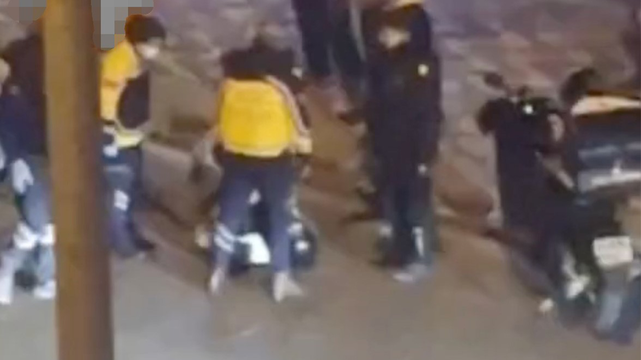 Yaralı Sürücüye Ilk Müdahalesi Yapıldı