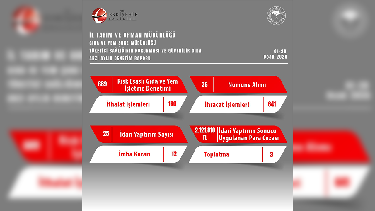 01, 28 Ocak Denetimler