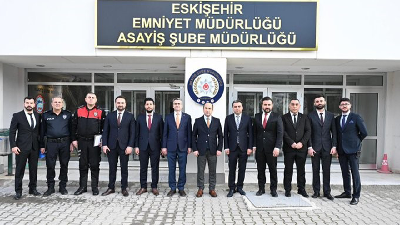 Asayi̇ş Şube Müdürlüğüne Zi̇yaret Gerçekleşti̇