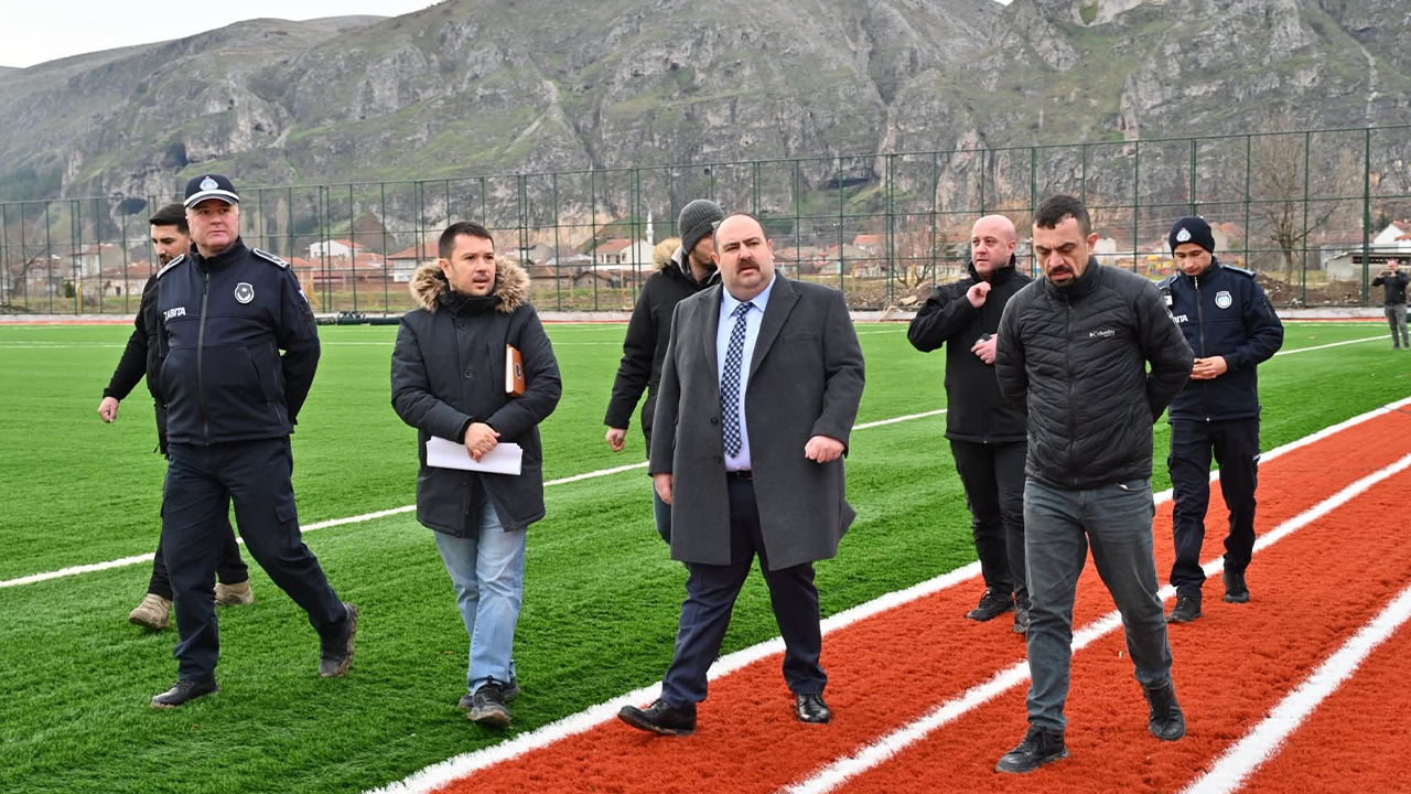 Başkan Hamamcı Sahada Incelemelerde Bulundu