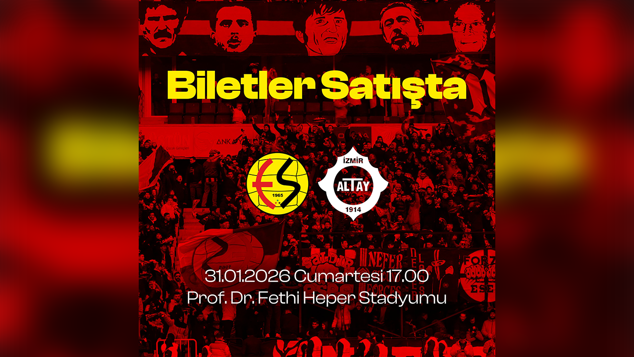 Eskişehirspor Altay Maçı Biletleri Satışta