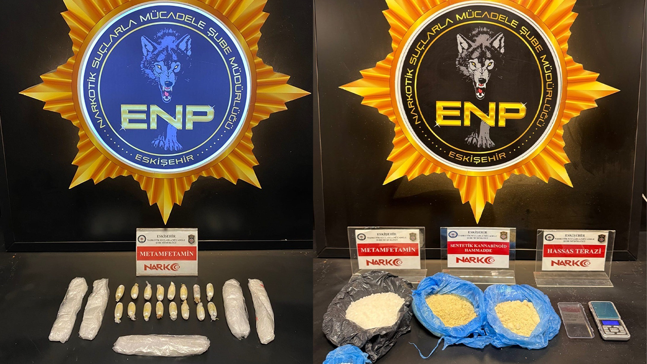 Operayonla Ele Geçirilen Çeşitli Türlerde Maddeler